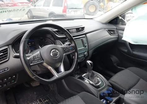 2020 Nissan Rogue Sv Intelligent Awd из США, поврежденный, VIN JN8AT2MV5LW123909